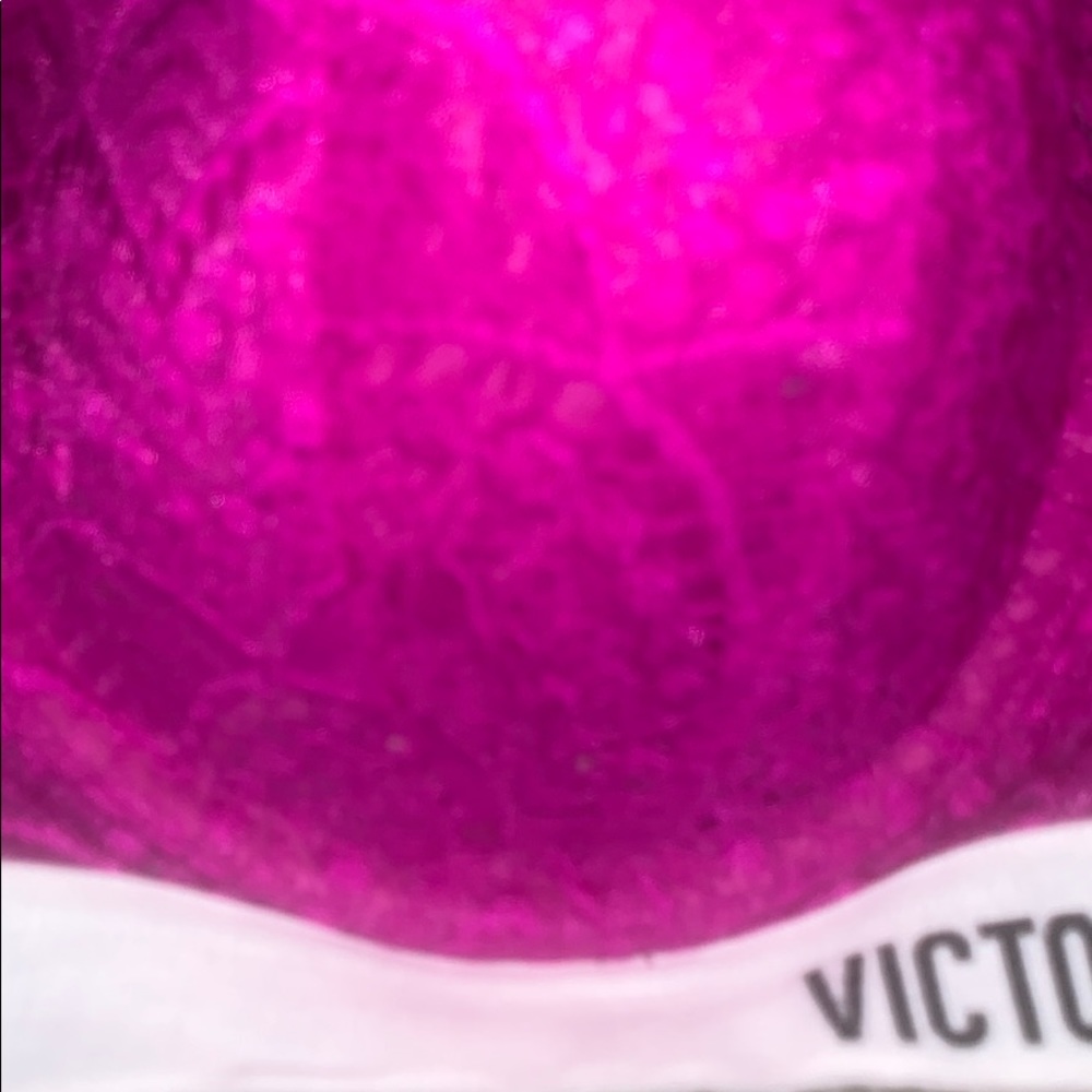 Hot pink Victoria’s Secret bra